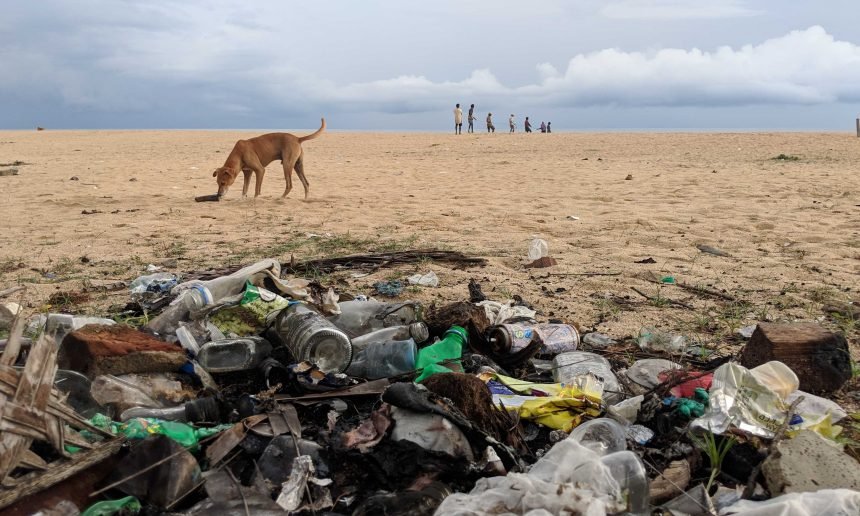 Plastic pollution in Sri Lanka